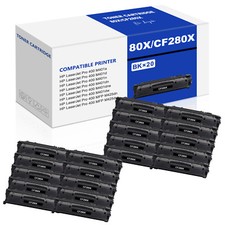 20PK CF280X 80X Toner for HP 80X Laserjet Pro M401n M401dn M401d M425dn M425dw picture