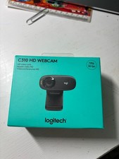 Logitech C310 720P/30FPS HD Webcam - Black SEALED NEW picture