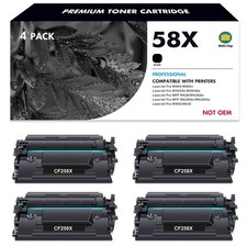 CF258A CF258X 58A 58X Toner WITH CHIP for HP LaserJet Pro M404dw MFP M428fdw lot picture