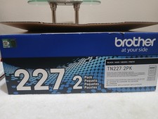 Brother TN227 High-Yield Toner Cartridge - Black, Pack of 2 picture