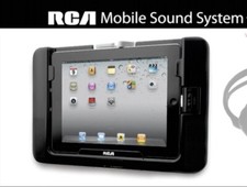 NEW RCA Mobile Sound System for iPad RPD663 Headrest Entertainment Center 30 Pin picture