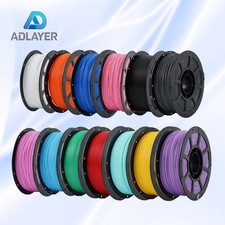 ADLAYER Official PLA 3D Printer Filament 1.75mm, 1kg Spool(2.2lbs) ,+/-0.02mm picture