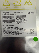 HGST HDS723030ALA640 P/N: 0F12450 MLC: MRKA10 3TB picture
