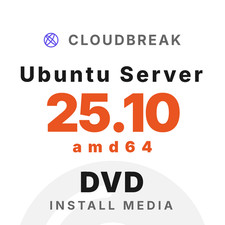 Ubuntu Server 25.10 amd64 Bootable/Live Install DVD NEW picture