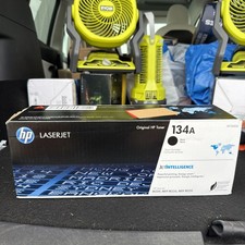 HP 134A Black Original LaserJet Toner Cartridge (W1340A) New In Box SEALED  picture