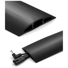 Bates Floor Cord Cover - Easy Install, Prevent Cable Trips picture