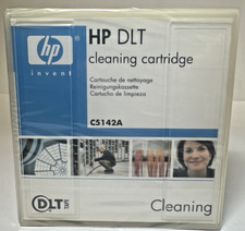 HP C5142A DLT Tape Drive Cleaning Cartridge- Brand New picture