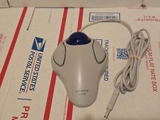 Vintage Kensington Orbit 64226 Ergonomic Trackball Mouse HTB 164 Tested Working picture
