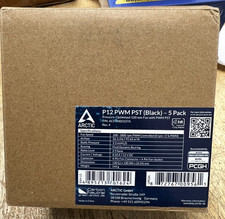 ARCTIC P12 PWM PST (5 Pack) - 120 mm Case Fan, PWM Sharing Technology (PST), Pre picture