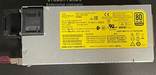 JL087A HPE Aruba 54VDC 1050W 100-240VAC POWER SUPPLY USED picture