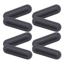 Rubber Laptop Bottom Feet Pads Set 8Pcs Black Durable Anti Slip for Home Use picture