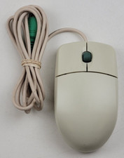 Vintage Mitsumi ECM-S5002 Standard Scroll PS/2 Wired Serial Interface Ball Mouse picture