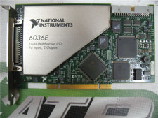 National Instruments PCI-6036E NI DAQ Card 16-Bit Analog Multifunction Untested. picture