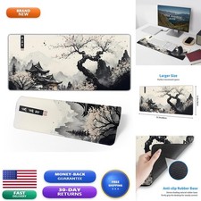 Brecoy Japanese Mouse Pad, Large Japanese Desk Mat, XL Anime Gaming Keyboard picture
