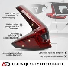 Tail Light Assembly Fits 2020-2022 Honda CRV LED Outer Left Driver picture