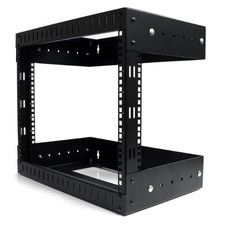 StarTech RK812WALLOA 8U Open Frame Wall Mount Rack - Adjustable Depth picture