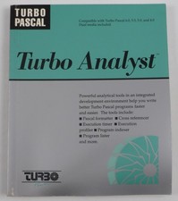 Turbo Analyst for Turbo Pascal User's Manual - Turbo Power 1991 picture