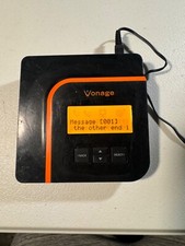 Vonage VoIP Phone Adapter ATA Model VDV21-VD w/Power Supply picture