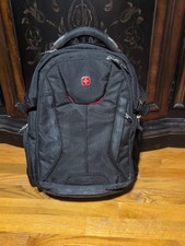 SwissGear 5358 Travel Tech Elite USB ScanSmart Laptop Backpack Black TSA picture