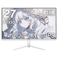 Pixio PX27U Wave Gaming Monitor 27 Inch 160Hz 4K IPS White Japan picture