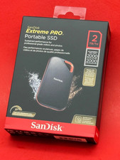SANDISK Extreme Pro Portable 2TB External USB-C NVMe SSD up to 2000 MB's read wr picture