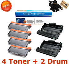 6PK TN660 TN630 Toner and DR630 Drum for Brother MFC-L2700DW picture