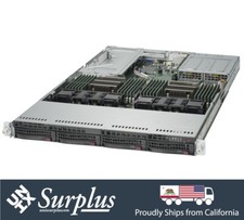 1U Supermicro Server X10DRU-i+ 2x Xeon E5-2680 V4 28 Core 128GB 2x 10G SFP+    X picture