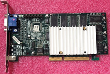 3DFX Voodoo3 3000 16MB VGA AGP GPU Video Card for Retro Gaming working #WA6 picture