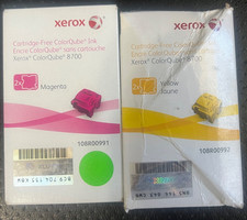 108R00991, 108R00992 Original OEM Xerox Solid Ink, Magenta, yellow 2Pk  picture