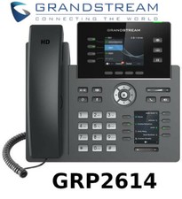 Grandstream GRP2614 4-Line 4 SIP Gigabit Office IP Color Phone with Power Supply picture