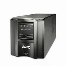 APC SmartUPS LCD 750VA 120V Tower UPS (SMT750) (6)5-15R Tower Refurbished picture