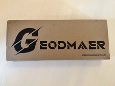 GEODMAER MK020 65% Wireless RGB Illuminated Gaming Keyboard Black/Gray picture