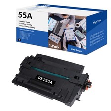 1 Pack CE255A 55A Toner Cartridge fit for HP LaserJet Pro P3011 P3015X MFP M525C picture