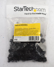 StarTech #10-32 Cage Nuts & Screws 50 Pack Black Hardware CABSCREW1032 picture