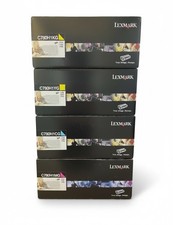 Lexmark C780H1 High Yield Toner Cartridges - Full Set Black Cyan Magenta Yellow picture