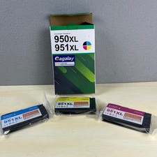 Gagalay 950XL 951XL Ink Cartridges Combo Pack (Missing black) HP 950 951 3-Pack picture