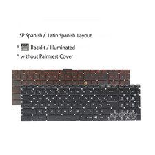 Teclado Español For MSI MS-16P6 MS-1792 MS-1795 MS-1796 MS-1799 MS-17C5 MS-17C6 picture
