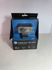 HP Webcam HD-3100 720p TrueVision USB Clip-On Camera – Boxed / New picture