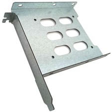 2.5 or 3.5 HDD to PCIe Slot Mount Bracket Internal Hard Drive Adapter Full ATX picture