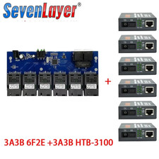 10/100M Fast Ethernet switch Converter 20KM Ethernet Fiber Optical Media Convert picture