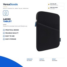 Lacdo Tablet Sleeve Case for 11 inch iPad A16 / 11 inch iPad Air M4 M3 M2 / 11