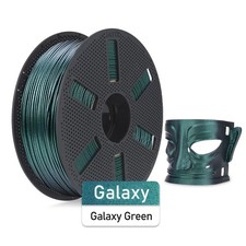 JAYO 1.1KG PLA Galaxy Green Filament 1.75mm Glitter Sparkle Twinkling No Tangle picture