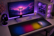 XL RGB Color Dot Gaming Mouse Pad 35.5