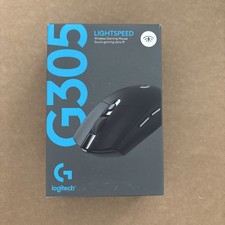 Logitech G305 Lightspeed Wireless Gaming Mouse Black Brand New Sealed picture