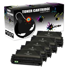 5 Black Toner Cartridge replace for HP Q5949X 49X LaserJet MFP 3390 1320N 1320TN picture