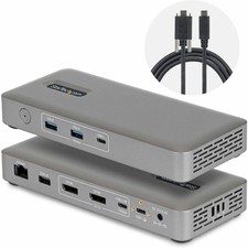 StarTech USB4 Docking Station Driverless Dual 4K for macOS and Windows Universal picture