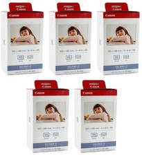 Canon Selphy CP1300 CP1200 4x6 108 shts Color Ink Paper Set KP-108IN Lot picture