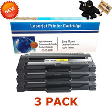 3 PK Black Toner Cartridge 330-9523 7H53W for Dell 1130 1133 1135 1135n Printer picture
