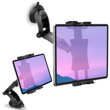 Car Dashboard & Windshield Mount Holder, 360° Rotation Window Dash Stand for ... picture