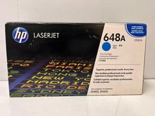 OPEN BOX Genuine HP LaserJet 648A Cyan Toner Cartridge CE261A picture